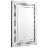 FALI TÜKÖR 80/120/4,5 cm    - ezüst, Lifestyle, faalapú anyag/Üveg (80/120/4,5cm) - Xora