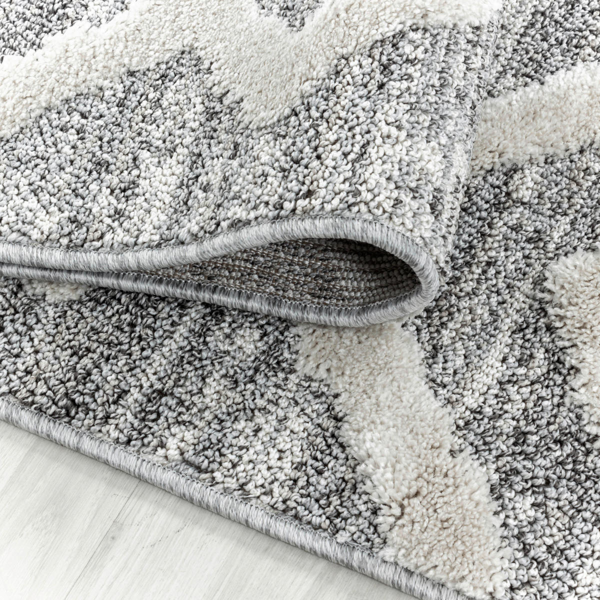 GOLVLÖPARE 80/250 cm Pisa 4704 grau  - grå, Klassisk, textil (80/250cm)