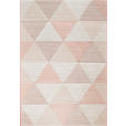 FLACHWEBETEPPICH 140/200 cm Amalfi  - Hellrosa/Rosa, Trend, Textil (140/200cm) - Novel