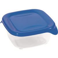 POSODA ZA SHRANJEVANJE     11/11/5 cm         - modra/prozorno, Basics, umetna masa (11/11/5cm) - Curver