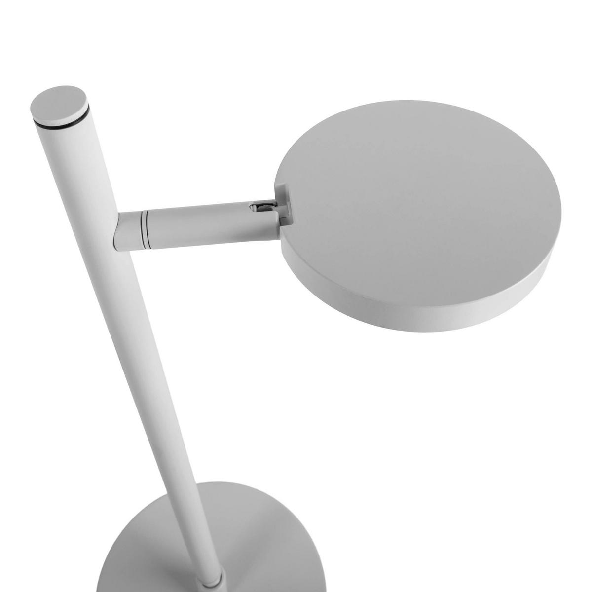 AKKU-TISCHLEUCHTE LUPA 23/16/45 cm  - Weiß, Design, Metall (23/16/45cm) - Näve
