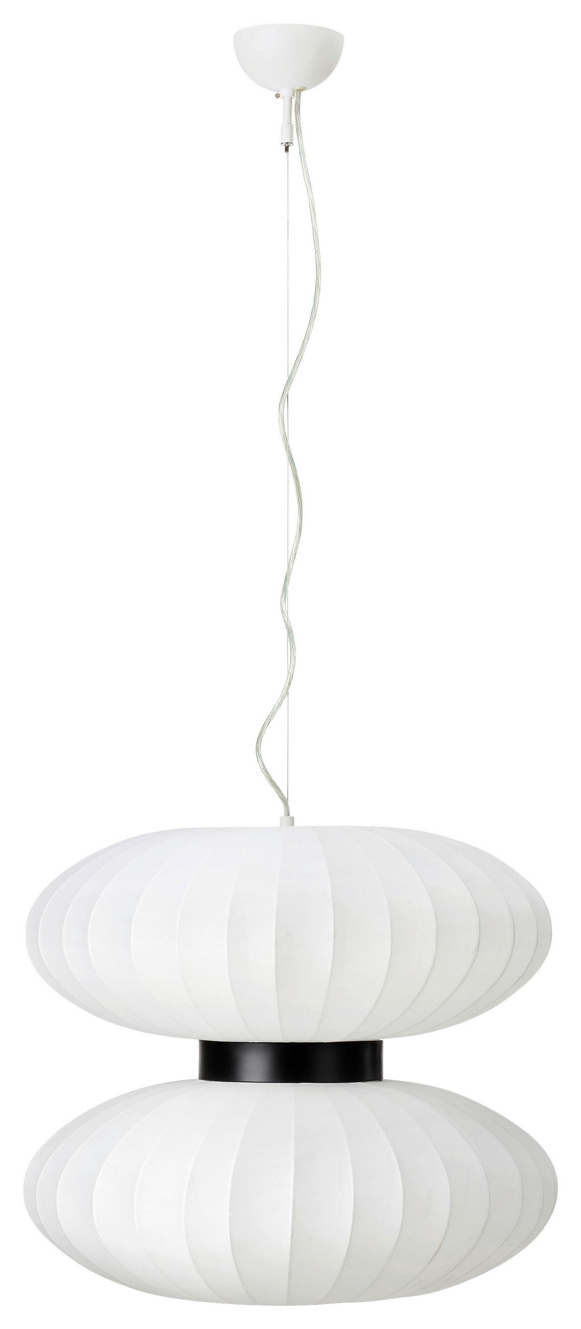 HÄNGELEUCHTE Daburu 55/47 cm   - Weiß, Basics, Textil/Metall (55/47cm) - Markslöjd