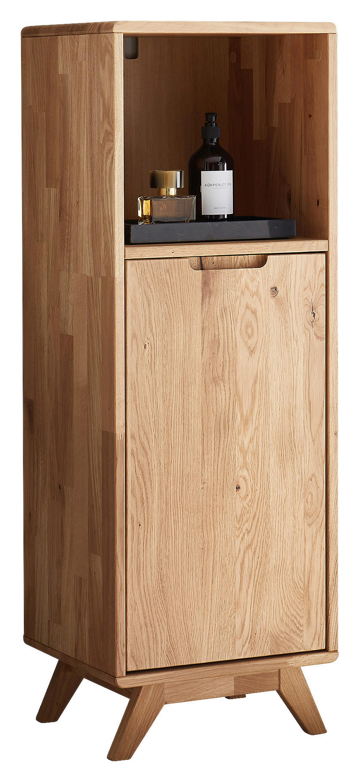 MIDISCHRANK 40/115/35 cm  - Wildeiche, Basics, Holz (40/115/35cm) - Linea Natura