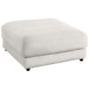 HOCKER in Textil Creme  - Creme/Schwarz, Design, Kunststoff/Textil (100/86/100cm) - Lomoco