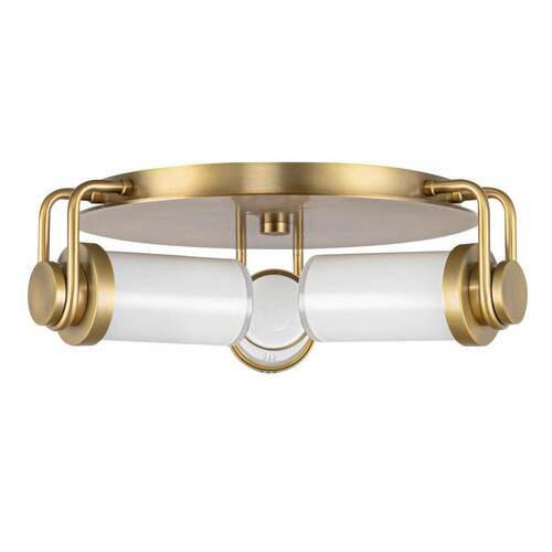 HÄNGELEUCHTE 42,2/14,2 cm  - Messingfarben, KONVENTIONELL, Glas/Metall (42,2/14,2cm) - Elstead Lighting