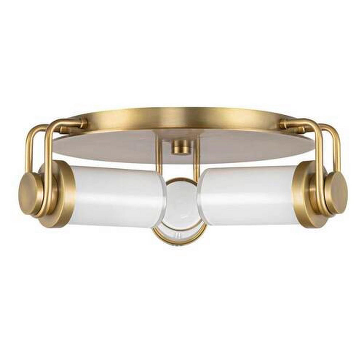 HÄNGELEUCHTE 42,2/14,2 cm  - Messingfarben, KONVENTIONELL, Glas/Metall (42,2/14,2cm) - Elstead Lighting