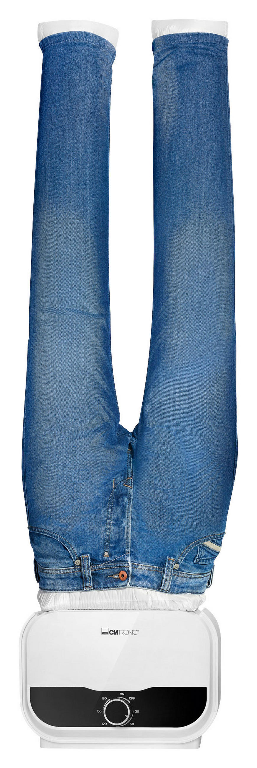 HEMDENBÜGLER   - Weiß, LIFESTYLE, Kunststoff (32,7/20,2/26,6cm) - Clatronic