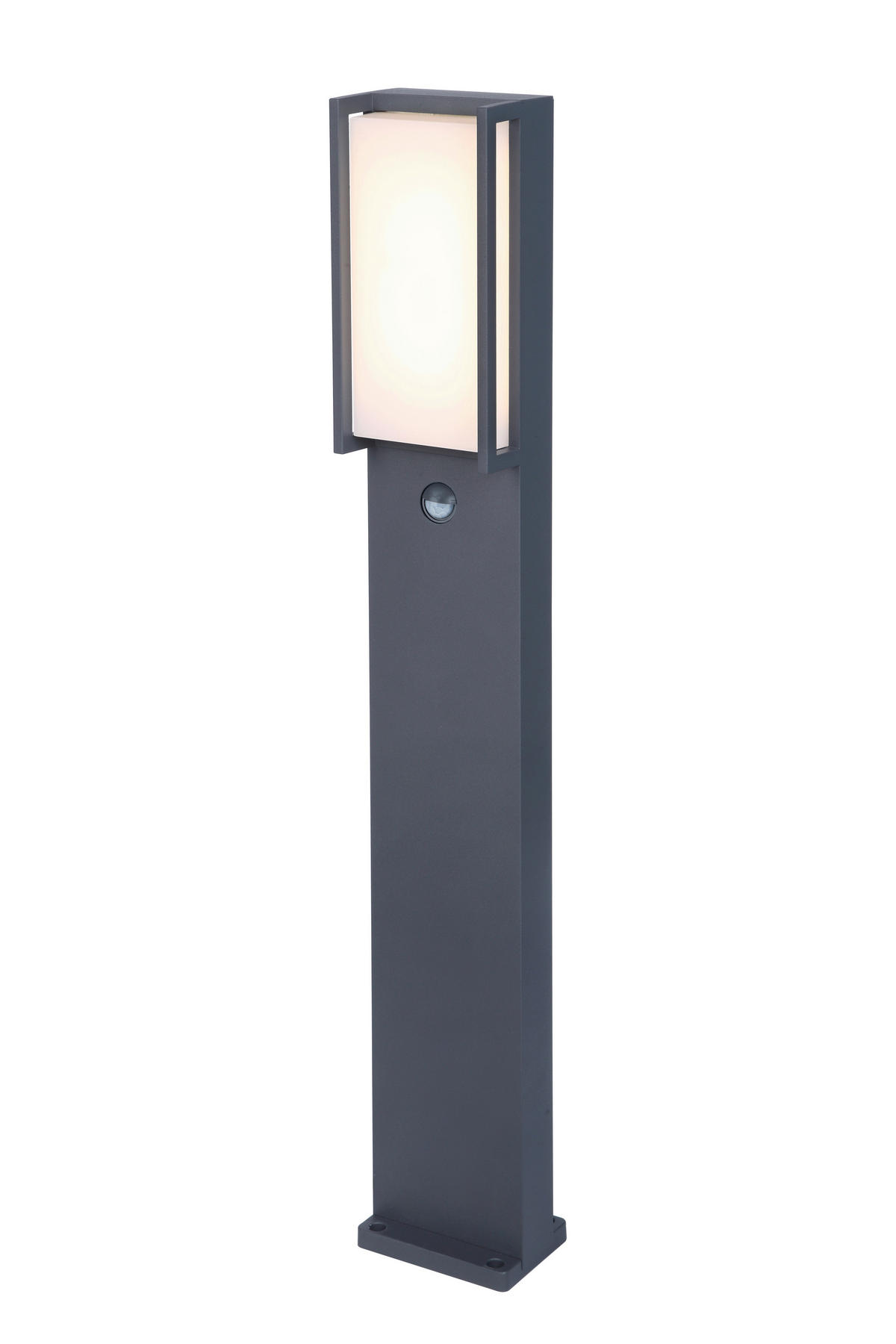 WEGELEUCHTE   - Anthrazit/Weiß, Basics, Kunststoff/Metall (75/11/9,3cm)
