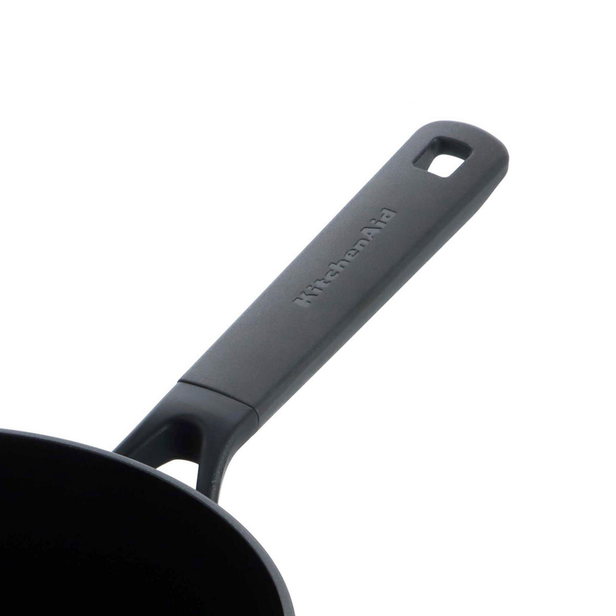 STIELKASSEROLLE Classic Forged Aluminium 3.1 L  - Schwarz, Basics, Kunststoff/Metall (20cm) - Kitchenaid