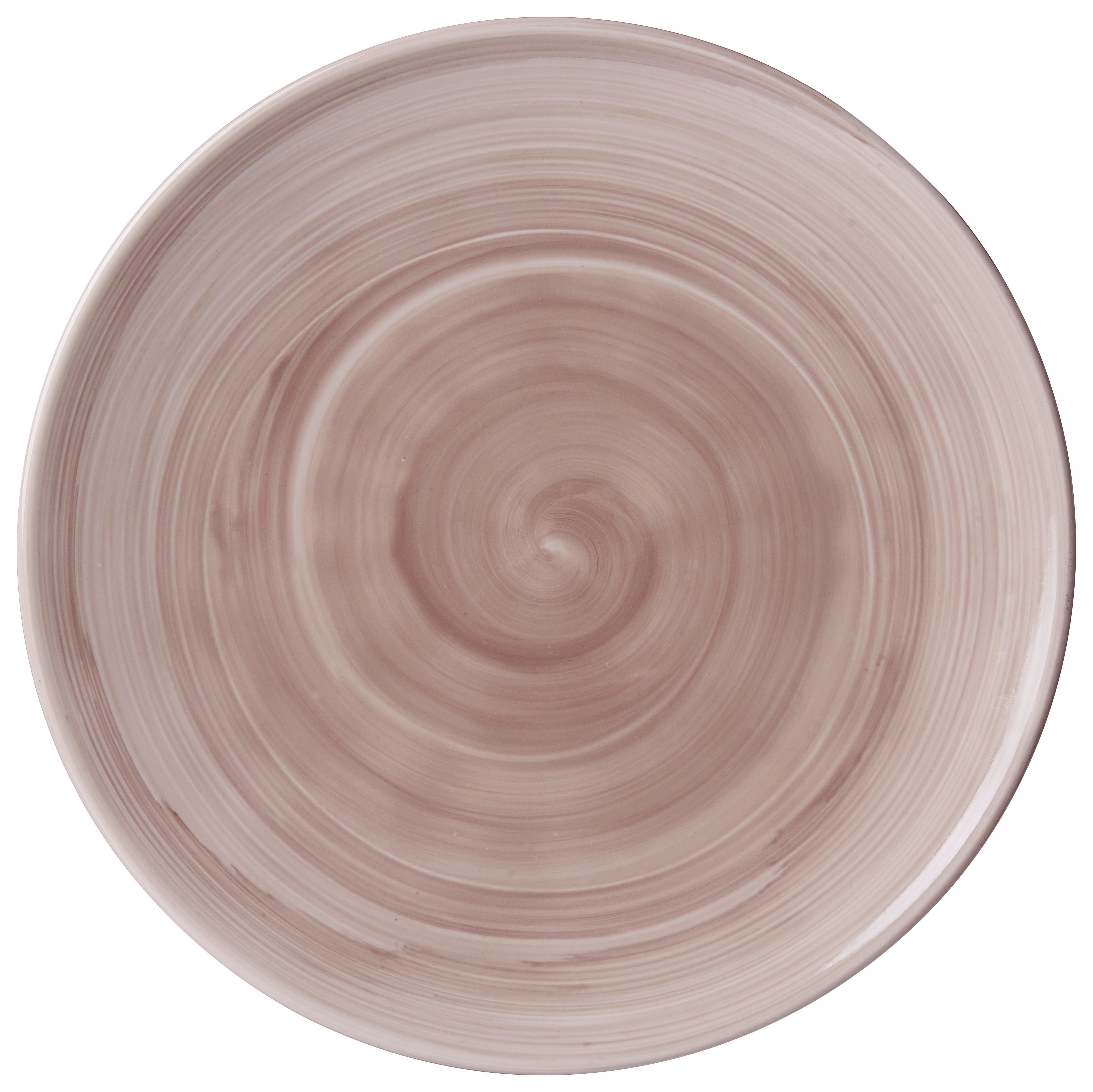 Ritzenhoff Breker MĚLKÝ TALÍŘ, keramika, 26 cm - hnědá