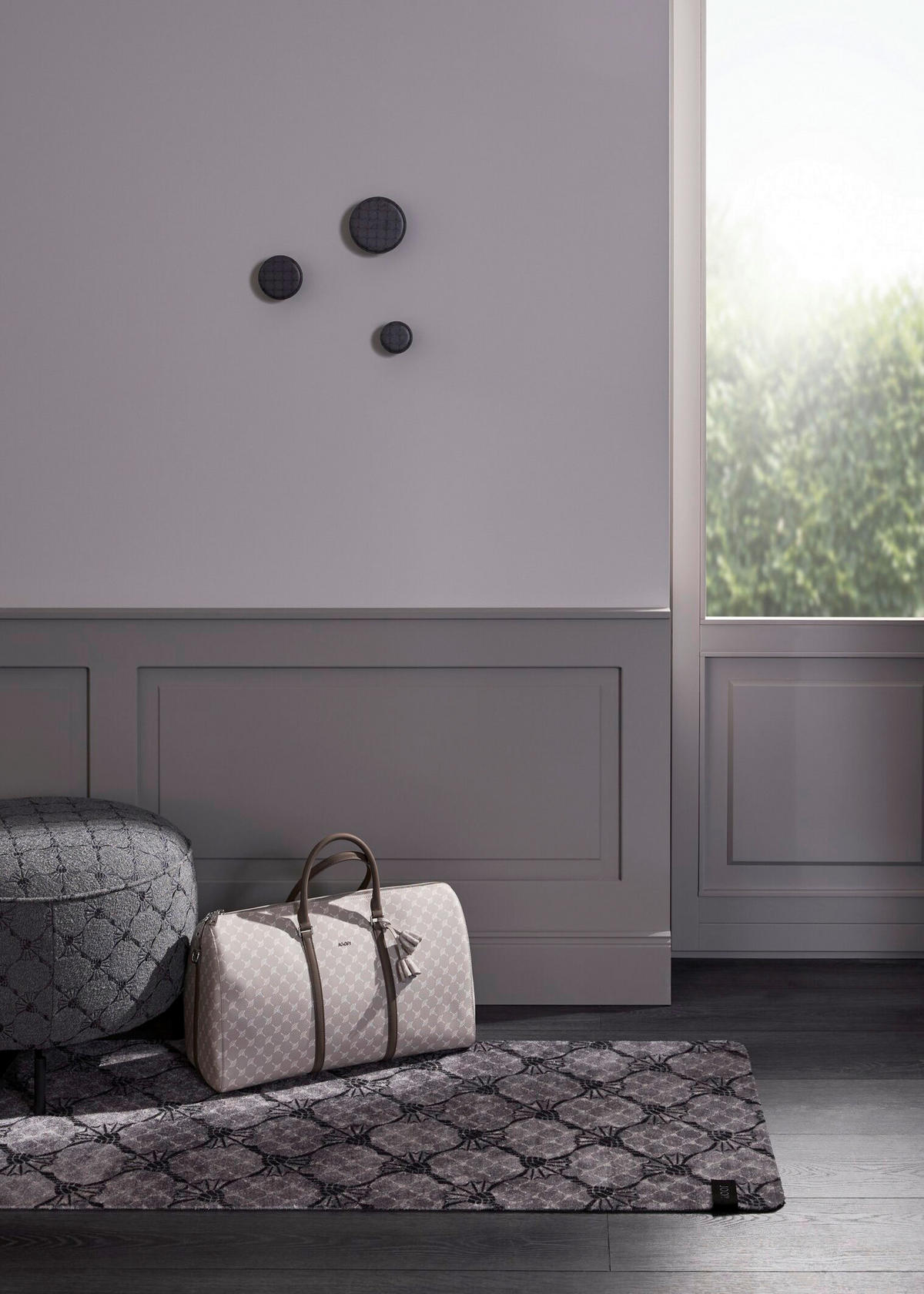 FUßMATTE  50/70 cm  Grau  - Grau, Design, Kunststoff (50/70cm) - Joop!