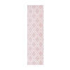 LÄUFER 80/300 cm Monroe 300 Rosa Rosa  - Rosa, KONVENTIONELL, Kunststoff/Textil (80/300cm)