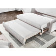 SCHLAFSOFA Cord Creme  - Chromfarben/Creme, Design, Kunststoff/Textil (176/81/98cm) - Xora