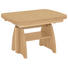 COUCHTISCH in Metall, Holzwerkstoff 125(165,5/71/56-75 cm - Eichefarben, KONVENTIONELL, Holzwerkstoff/Metall (125(165,5/71/56-75cm) - Venda COUCHTISCH in Metall, Holzwerkstoff 125(165,5/71/56-75 cm - Eichefarben, KONVENTIONELL, Holzwerkstoff/Metall (125(165,5/71/56-75cm) - Venda