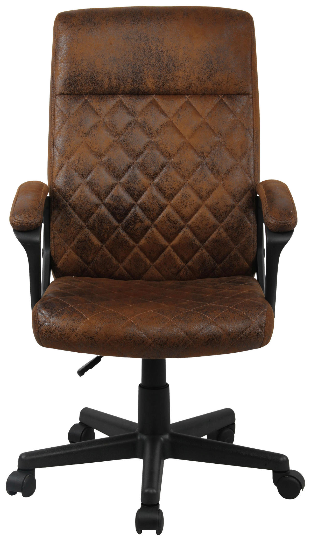 DREHSTUHL  in Mikrofaser Bronzefarben  - Schwarz/Bronzefarben, Basics, Kunststoff/Textil (61/110/59cm) - MID.YOU