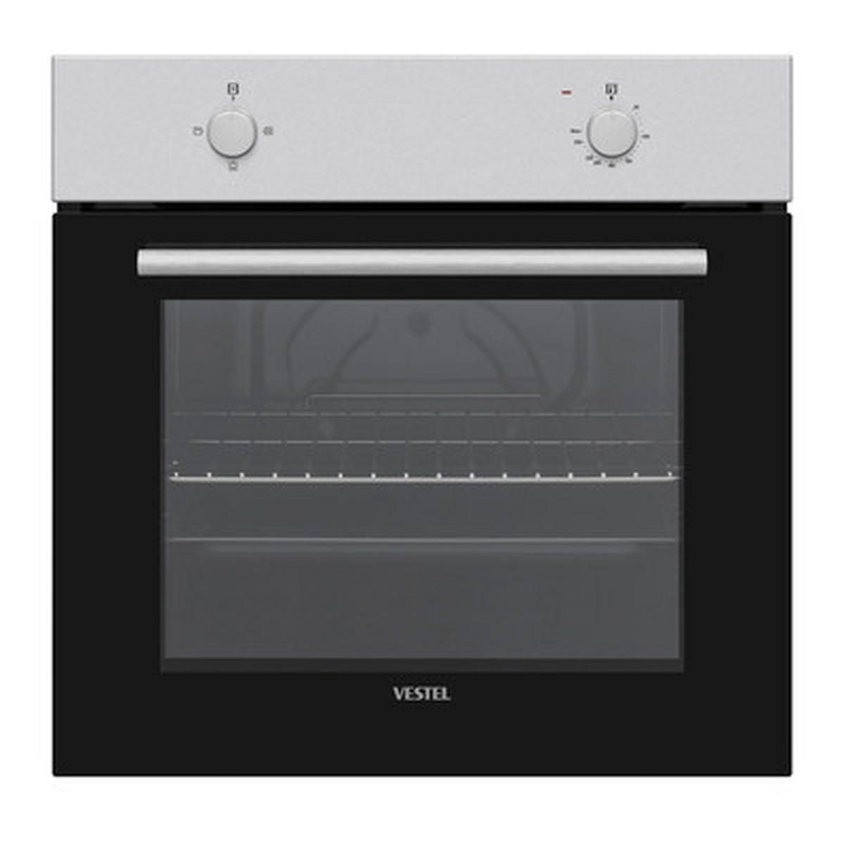 KÜCHENBLOCK 330 cm   in Weiß  - Edelstahlfarben/Eichefarben, Design, Holzwerkstoff/Metall (330cm) - Impuls