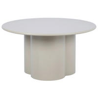 COUCHTISCH 80/80/42 cm rund Kaschmir  - Kaschmir, Design, Holzwerkstoff/Metall (80/80/42cm) - Stylife