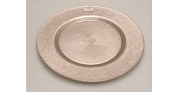 PLATZTELLER Glas  - Beige, Glas (32,5/2cm) - Novel