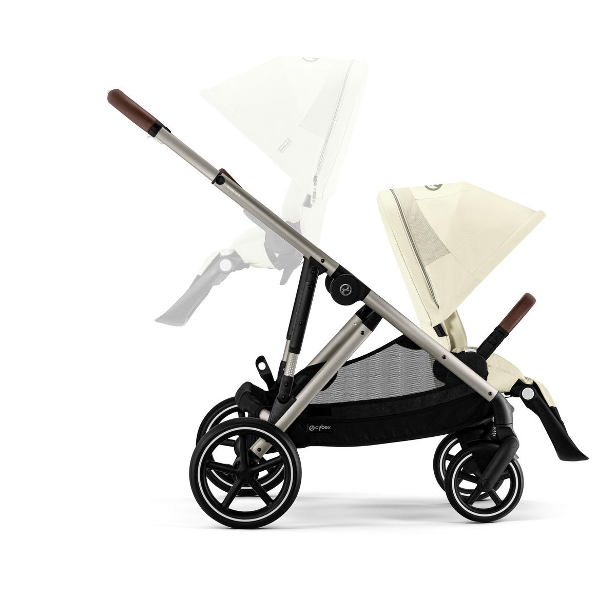 DJEČJA KOLICA  GAZELLE S  - bež/taupe, Basics, tekstil/metal (93-106/65/100-110cm) - Cybex