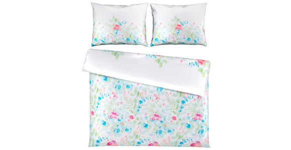 BETTWÄSCHE Satin 200/200 cm - Grau, KONVENTIONELL, Textil (200/200cm) - Esposa