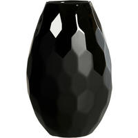 VASE Onyx 26 cm  - Schwarz, KONVENTIONELL, Keramik (16/16/26cm) - Ritzenhoff Breker