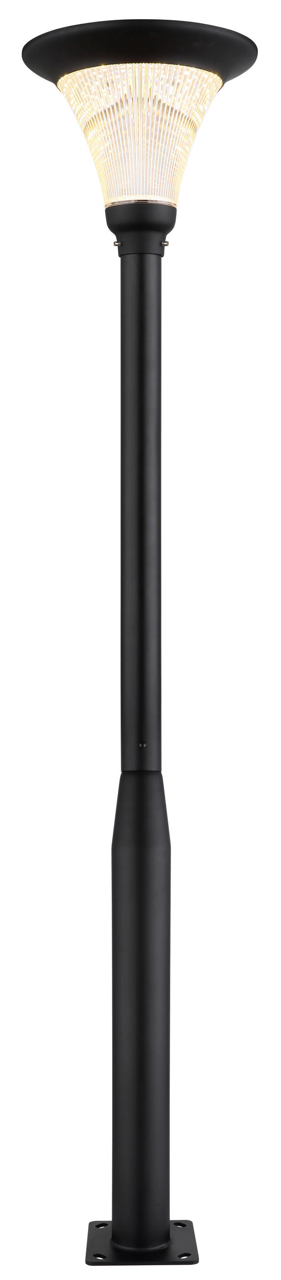 SOLARLEUCHTE  - Klar/Schwarz, Design, Glas/Kunststoff (42,5/336cm) - Globo