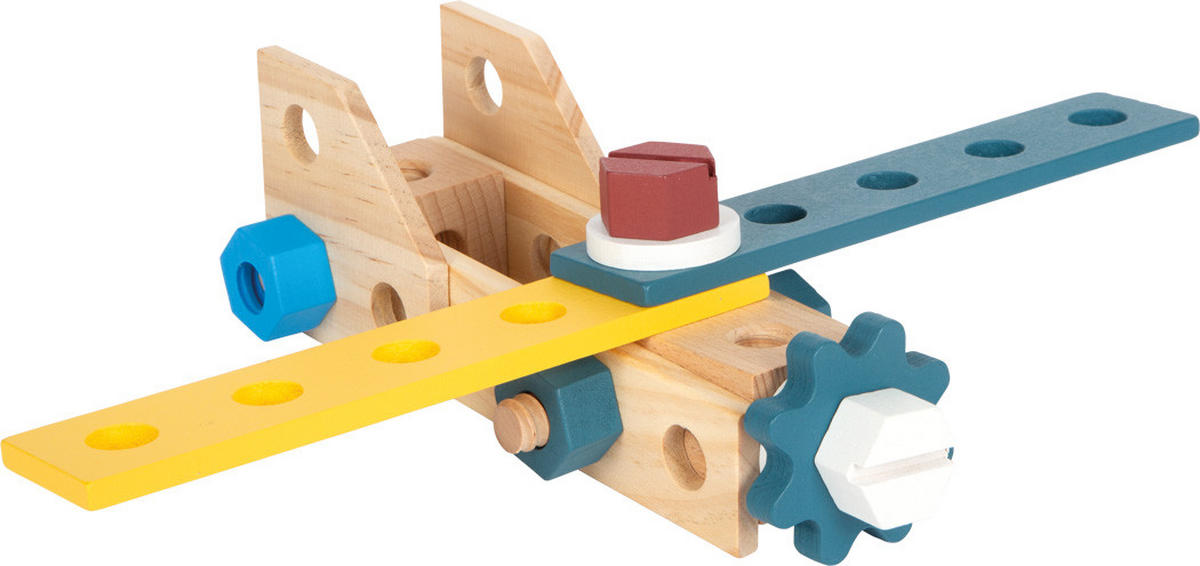 KINDER-WERKZEUGKOFFER - Multicolor, Basics, Holz/Metall (25/26/13cm) - small foot