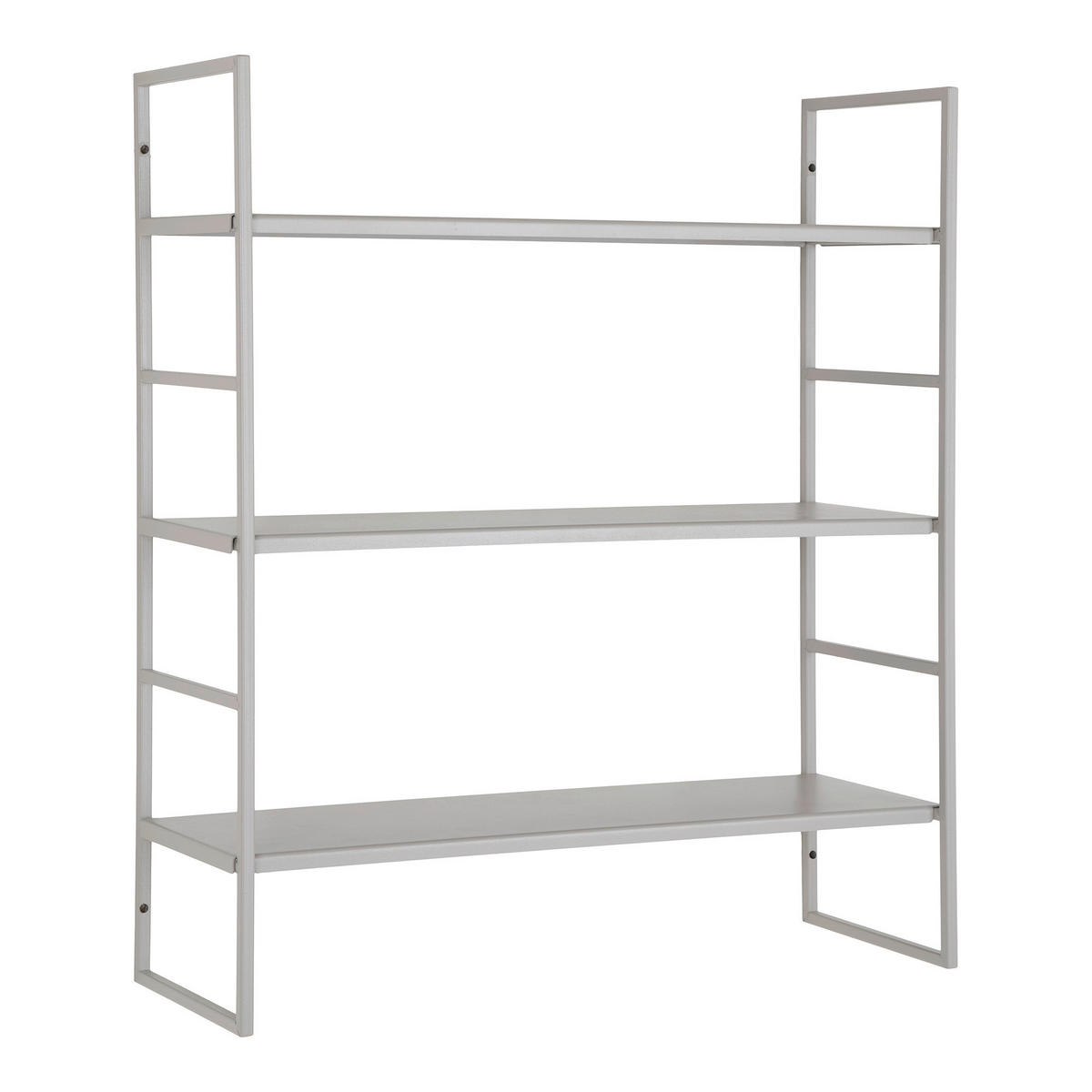 WANDREGAL 48/55/17 cm  - Grau, Design, Metall (48/55/17cm)