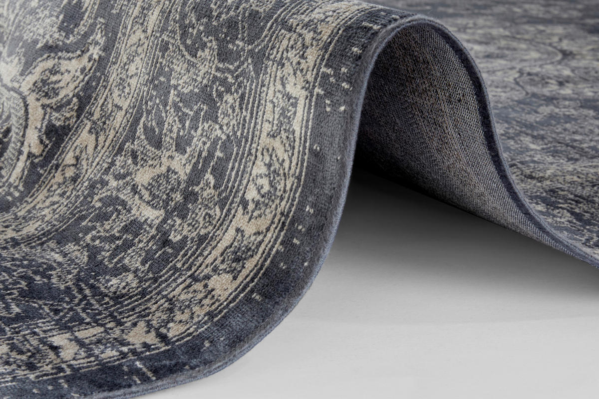 ORIENTTEPPICH 160/230 cm Oriental Anthrazit, Creme  - Anthrazit/Creme, Design, Textil (160/230cm)