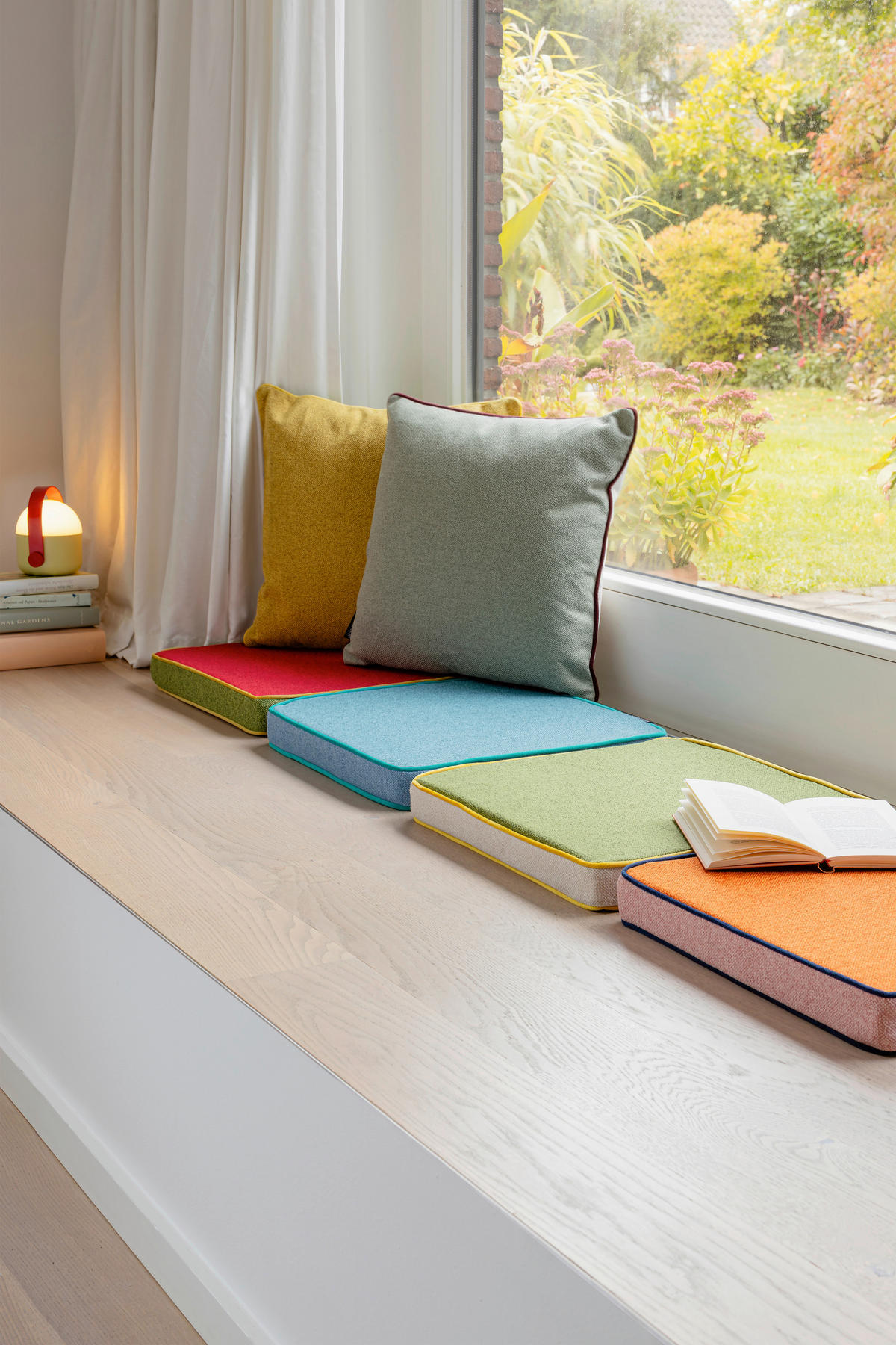 SITZKISSEN 40/40/5 cm  - Khaki/Beige, Basics, Textil (40/40/5cm)