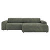 Freisteller von home24 ECKSOFA Olivgrün Cord.