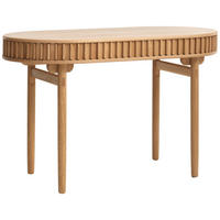 SKRIVBORD ekfärgad   - ekfärgad, Design, trämaterial/trä (120/60/75cm) - Lomoco