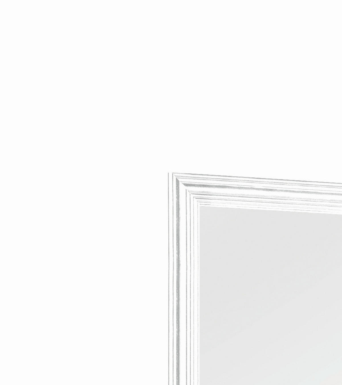 WANDSPIEGEL 30/120/1,5 cm    in rechteckig  - Weiß, Trend, Glas/Kunststoff (30/120/1,5cm) - Boxxx