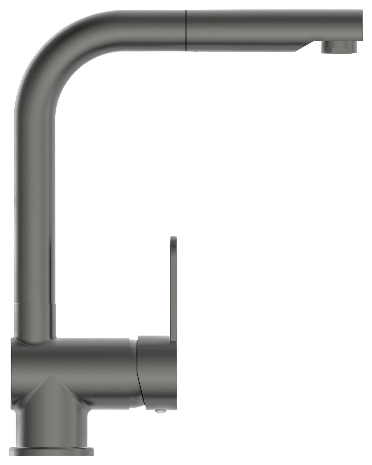 KÜCHENARMATUR - Graphitfarben, Basics, Metall (24/30/5,5cm) - Xora