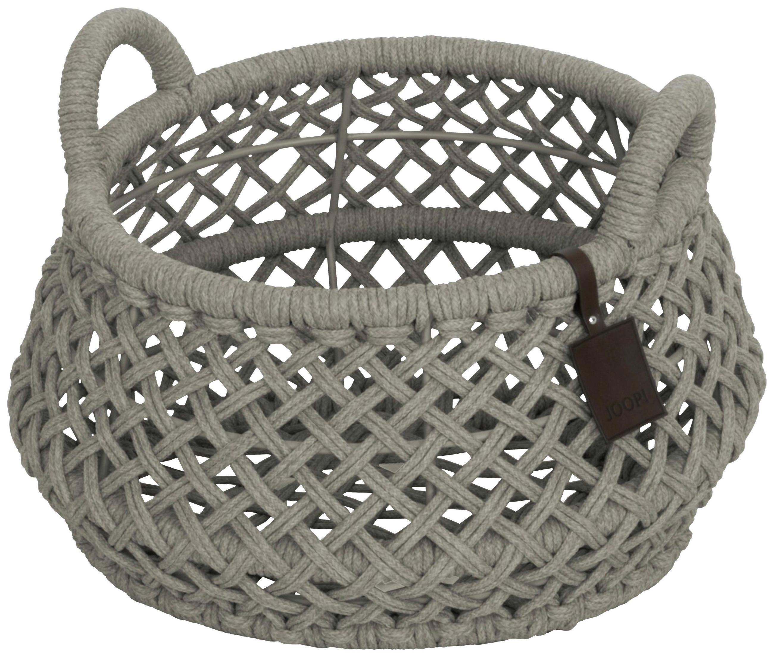 DEKOKORB  - Creme/Mokka, Basics, Textil/Metall (38-42/30/38-42cm) - Joop!