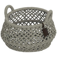 DEKOKORB  - Creme/Mokka, Basics, Textil/Metall (38-42/30/38-42cm) - Joop!