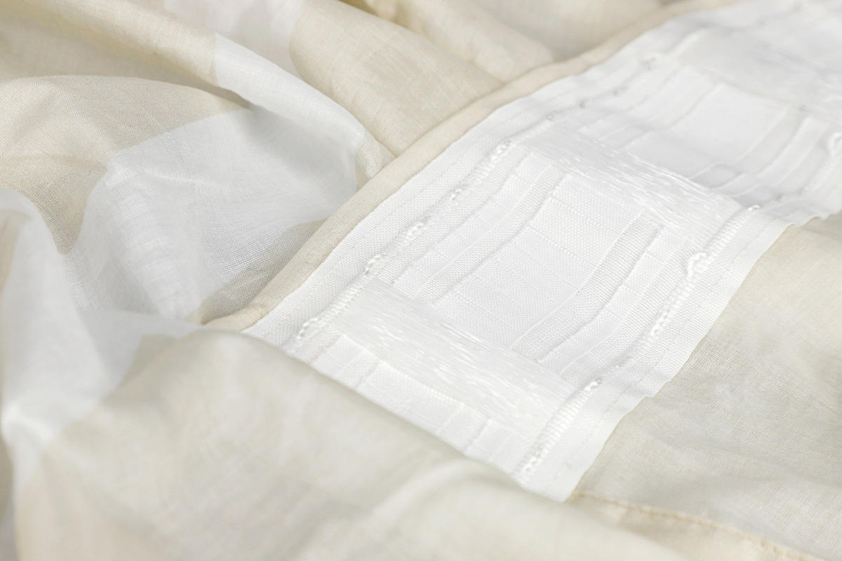 FERTIGVORHANG transparent  - Greige/Beige, Basics, Textil (130/250cm) - Musterring