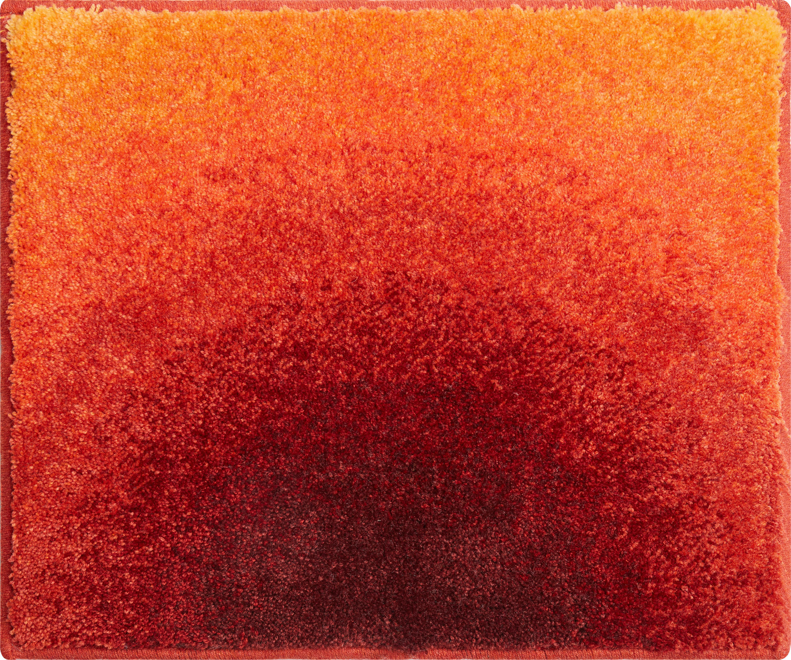 BADTEPPICH Sunshine Orange 50/60 cm  - Orange, Basics, Kunststoff/Textil (50/60cm) - Grund