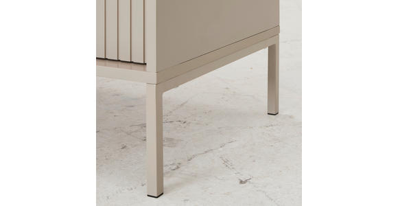 LOWBOARD  in 160/57/40 cm  - Kaschmir, Design, Holzwerkstoff/Metall (160/57/40cm) - Xora