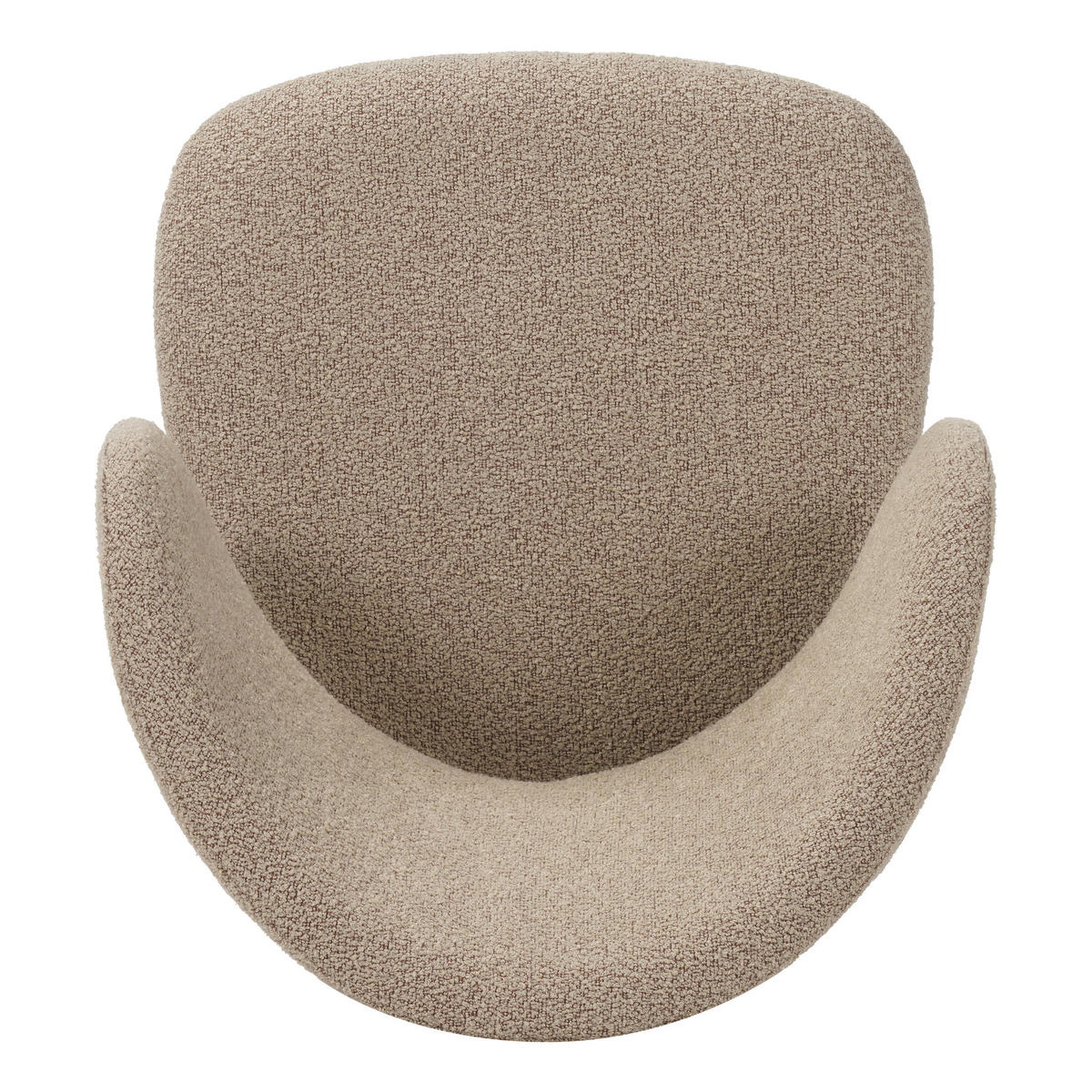 STUHL-SET 2 Stück  Bouclé  Sandfarben  - Sandfarben, MODERN, Textil/Metall (54/79/54cm) - Livetastic