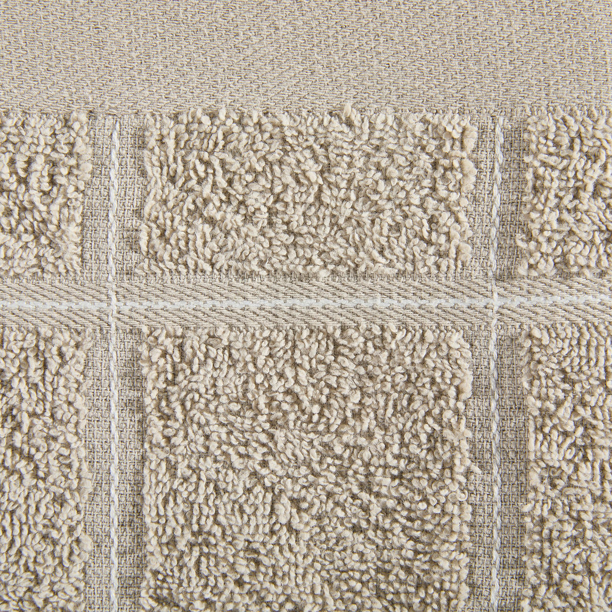 OSUŠKA DO SPRCHY, 70/140 cm, šedobéžová - šedobéžová, textil (70/140cm) - Esposa