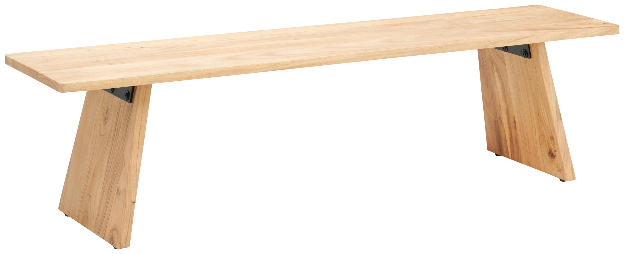 SITZBANK 175/45/40 cm Akaziefarben Akazie vollmassiv  - Akaziefarben, MODERN, Holz (175/45/40cm) - MID.YOU