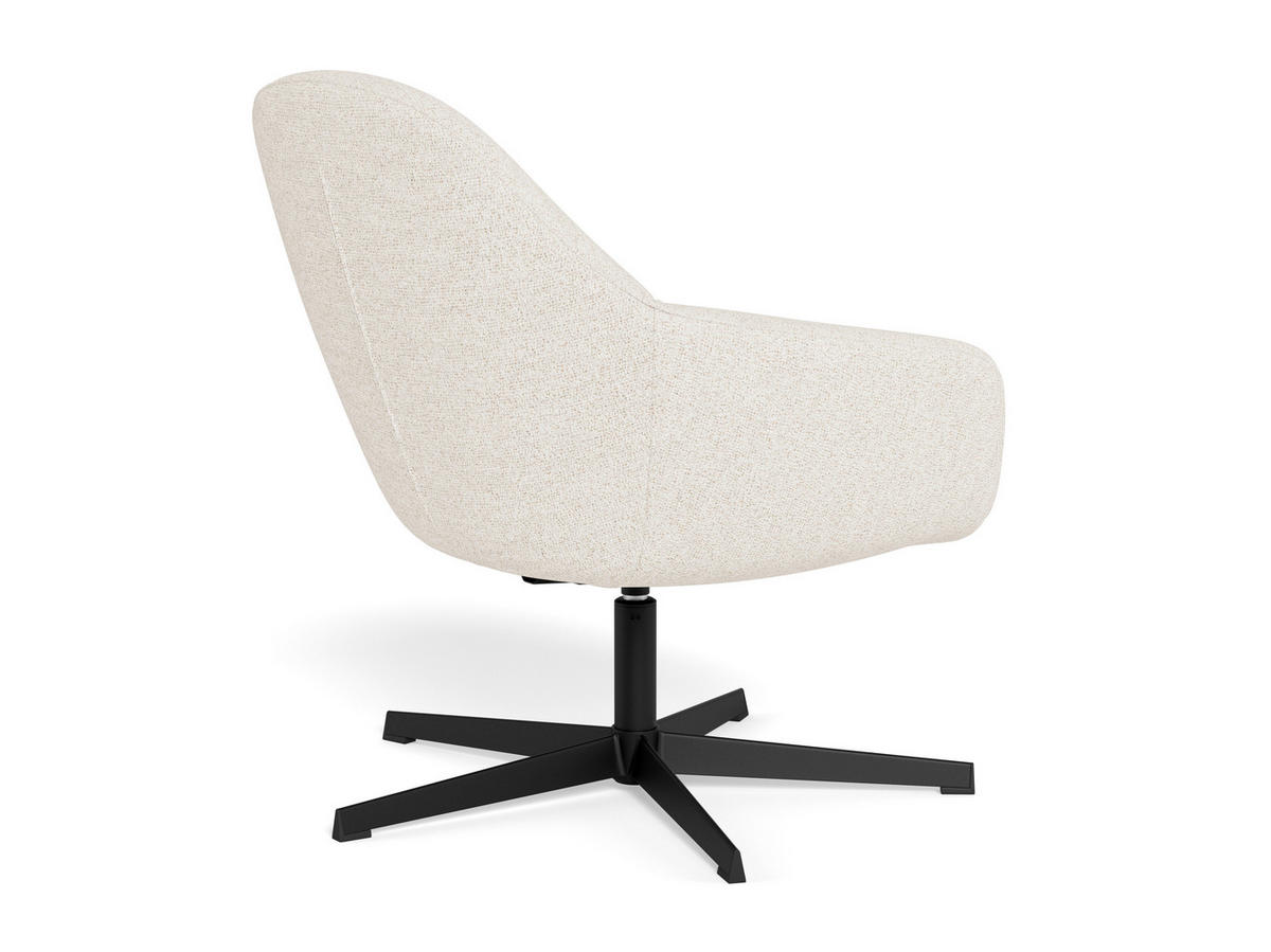 FÅTÖLJ i metall, textil svart, beige  - beige/svart, Modern, metall/textil (74/81/72cm) - Livetastic