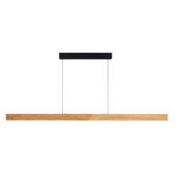 LED-HÄNGELEUCHTE 654 148/6/6 cm   - Wildeiche, Natur, Holz (148/6/6cm) - Ambiente
