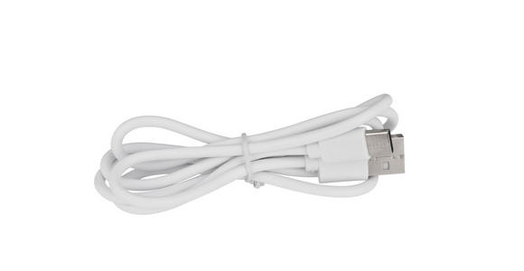 LED-SCHREIBTISCHLEUCHTE 12,5/23,5 cm   - Weiß, Basics, Kunststoff (12,5/23,5cm) - Novel
