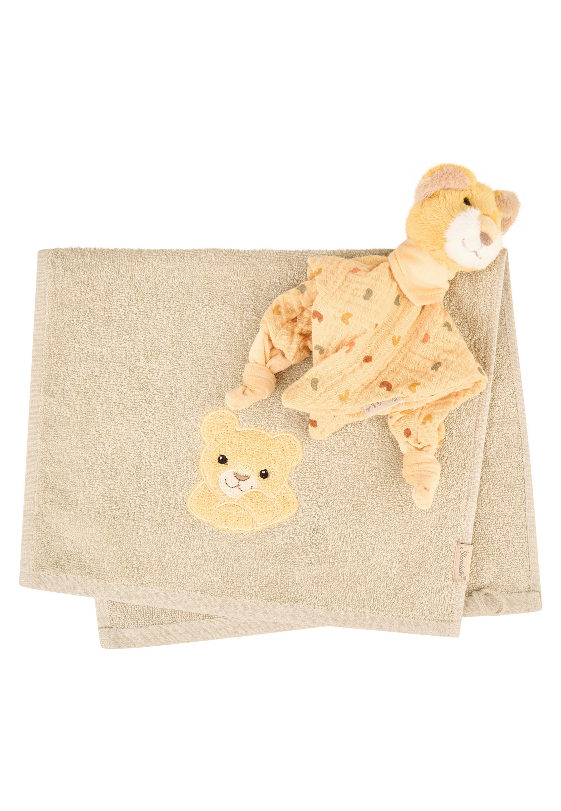 BABYGESCHENKSET 2-teilig Löwe Leo  - Multicolor, Basics, Textil (20/24/5cm) - Sterntaler