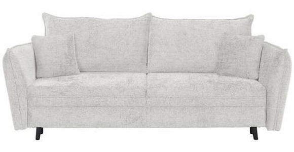 SCHLAFSOFA Chenille Beige  - Beige/Schwarz, KONVENTIONELL, Holz/Textil (238/99/108cm) - Carryhome