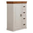 HIGHBOARD 79/120/43 cm - Weiß/Kieferfarben, ROMANTIK / LANDHAUS, Holz/Metall (79/120/43cm) - Landscape HIGHBOARD 79/120/43 cm - Weiß/Kieferfarben, ROMANTIK / LANDHAUS, Holz/Metall (79/120/43cm) - Landscape
