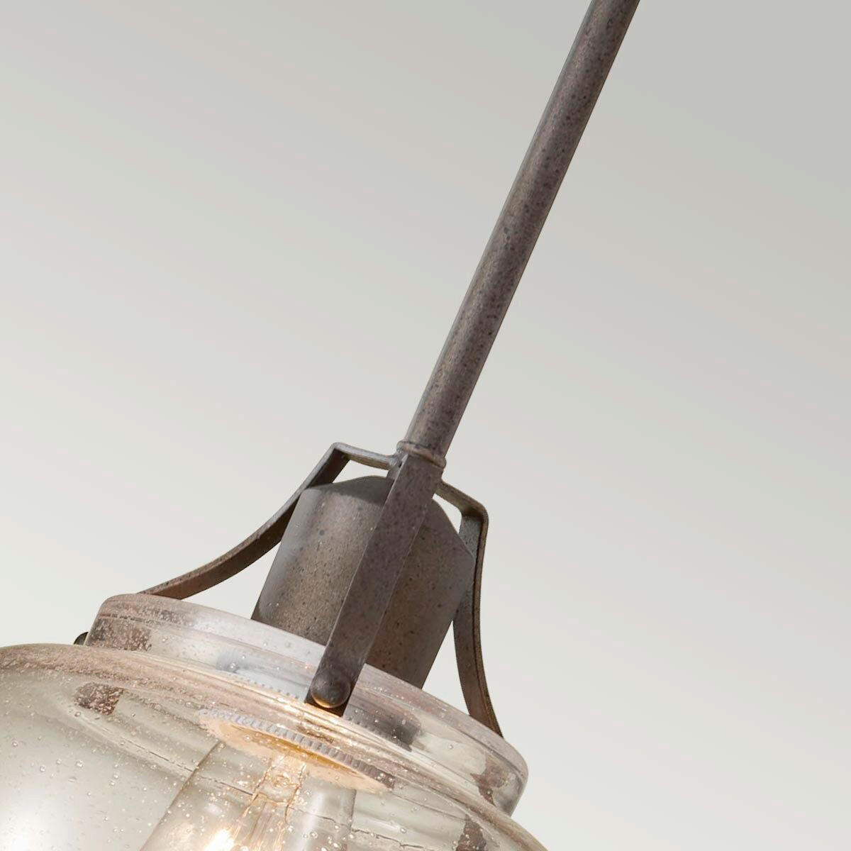 HÄNGELEUCHTE 20.3/28.3 cm    - Rostfarben, Basics, Metall (20.3/28.3cm) - Elstead Lighting