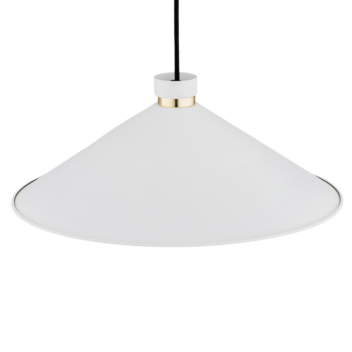 HÄNGELEUCHTE 103/40/40 cm  - Goldfarben/Weiß, Basics, Metall (103/40/40cm)
